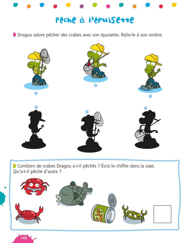 Mon cahier avec plein d’activités pour ne pas m’ennuyer ! Livre enfant